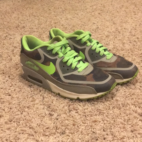 nike air max 90 neon green